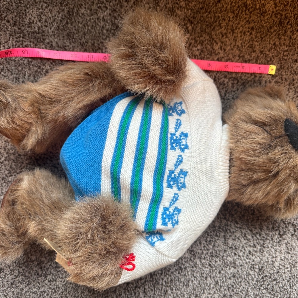 Five Way Fully Jointed Artisan Handmade Baby Teddy Bear - Picture 5 of 5